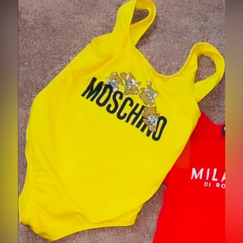 Authentic Moschino toddler swimsuit